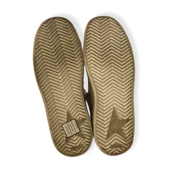 RARE Golden Goose Stardan Customized Embellished Platform Leather Sneakers 35 - Picture 9 of 9